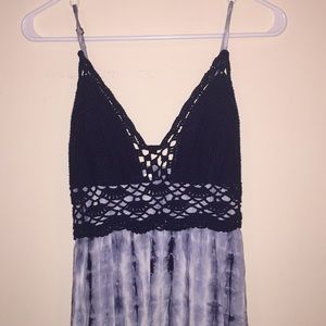 Crochet Tie Dye Maxi Dress 🌻